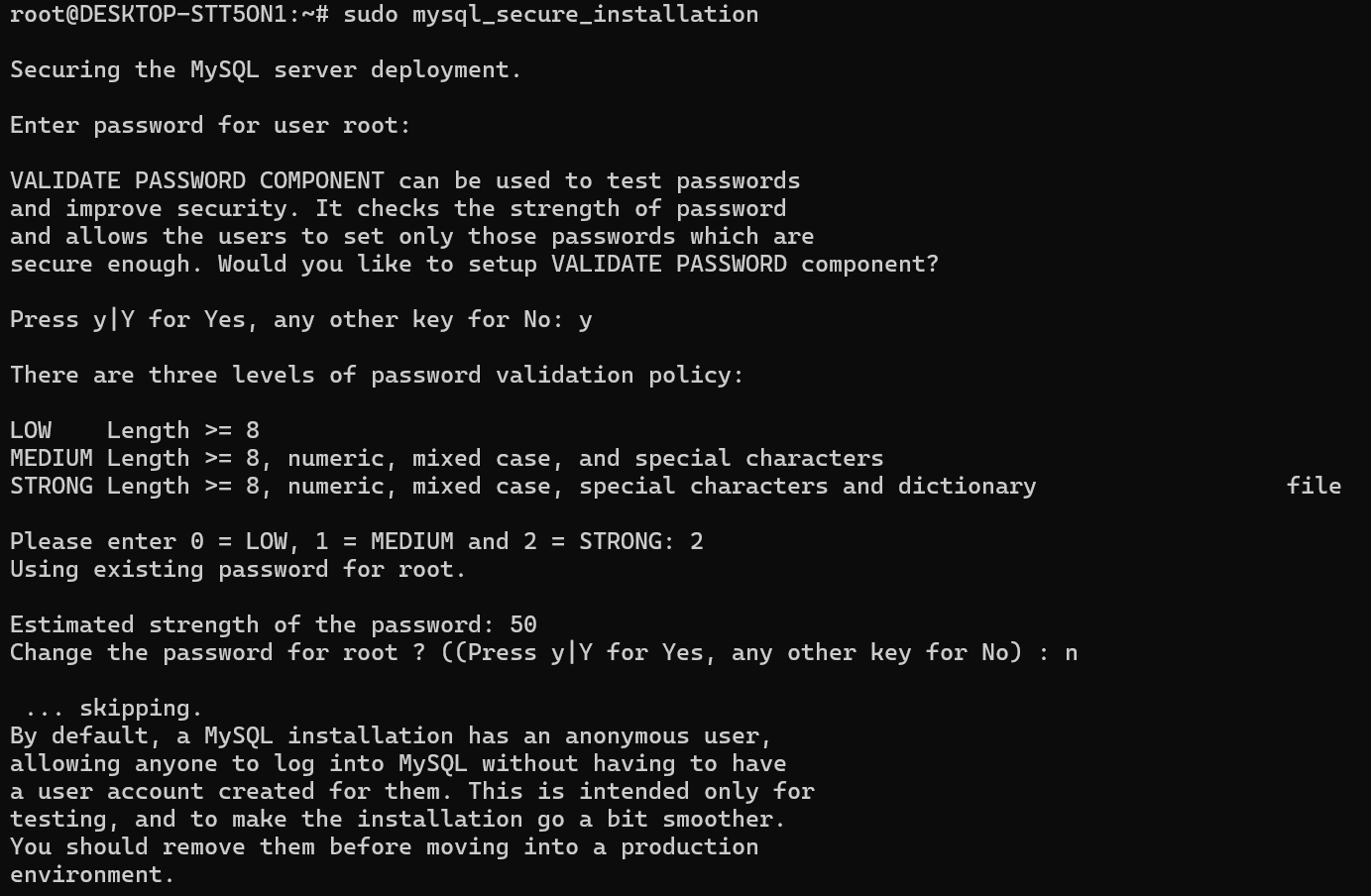 Install MySQL on Ubuntu 8